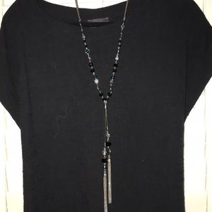 Beautiful beaded tassel necklace from WHBM